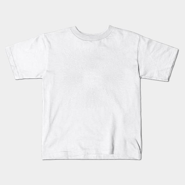 The National - Light Years Kids T-Shirt by TheN